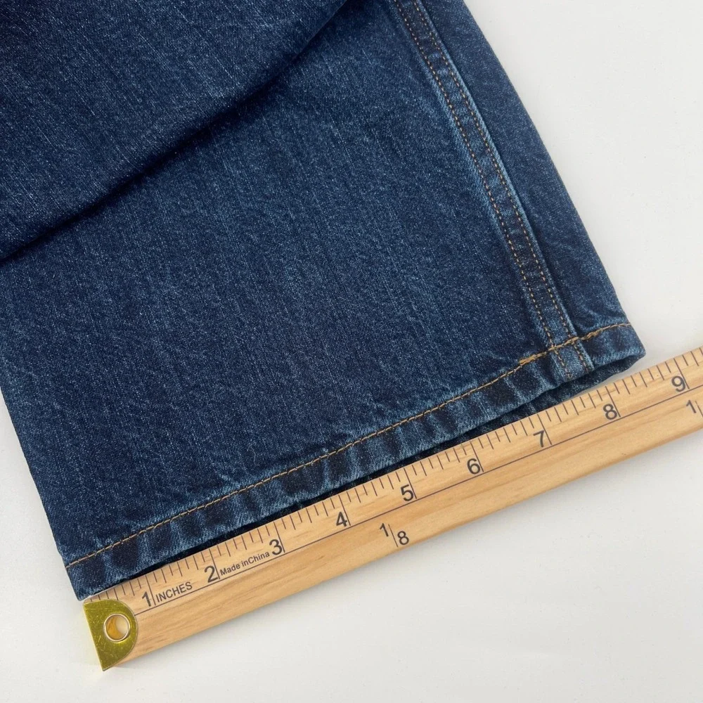Carhartt Mens Relaxed Straight Fit Dark Wash‎ Denim Jeans 38x34 BD5119-M New